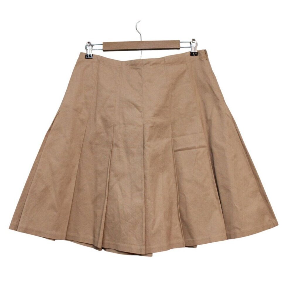 Vintage Y2K GAP A-Line Pleated Skirt Size 8 School Uniform Academia Preppy - Picture 2 of 13